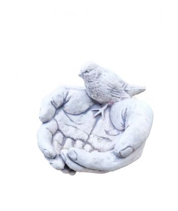 POIDŁO DŁONIE Z PTASZKIEM...