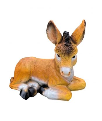 MAŁY BRĄZOWY LEŻĄCY OSIOŁEK