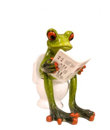 FIGURA CERAMICZNA - ŻABA /...