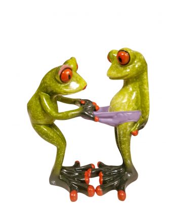 FIGURA CERAMICZNA - ŻABA /...