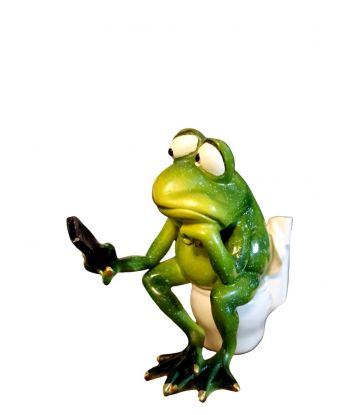 FIGURA CERAMICZNA - ŻABA /...