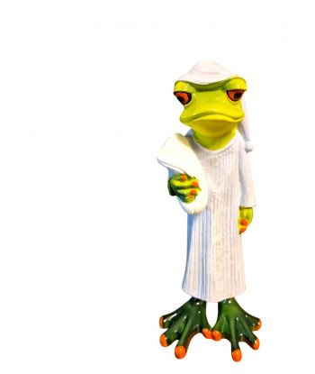 FIGURA CERAMICZNA - ŻABA /...
