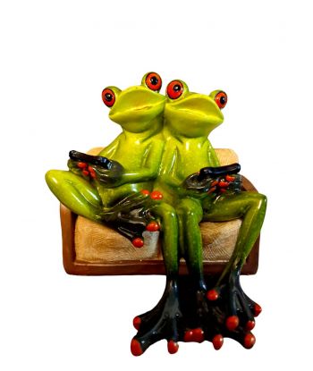 FIGURA CERAMICZNA - ŻABA...