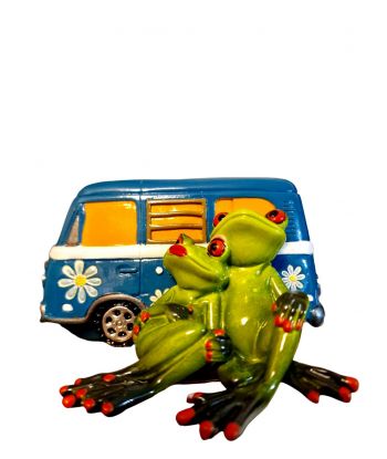 FIGURA CERAMICZNA - ŻABA...