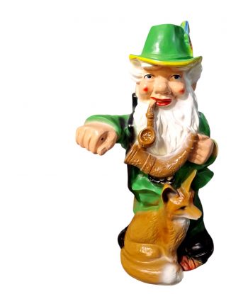 DUŻY KRASNAL LEŚNIK Z LISEM