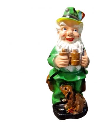 DUŻY KRASNAL LEŚNIK Z PSEM II