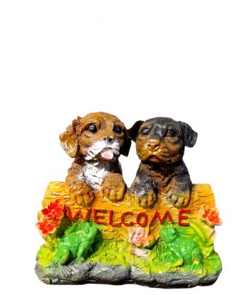 PIES PIESKI Z TABLICZKĄ