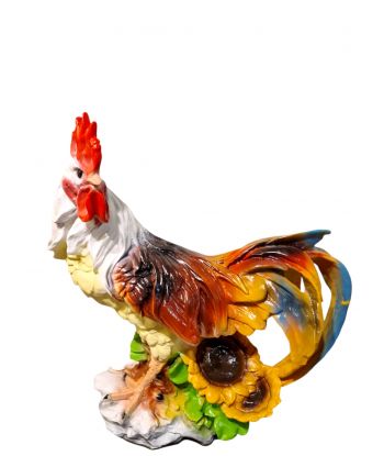 DUŻY KOGUT ZE SŁONECZNIKAMI