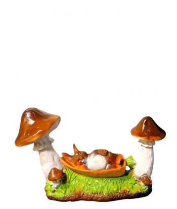 ZAJĄC ŚPIĄCY NA HAMAKU...