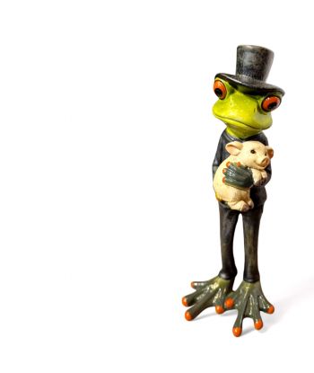 FIGURA CERAMICZNA - ŻABA /...