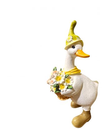 FIGURKA OZDOBA - GĘŚ GĄSKA...