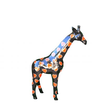 DUŻA ŻYRAFA STOJĄCA - design D