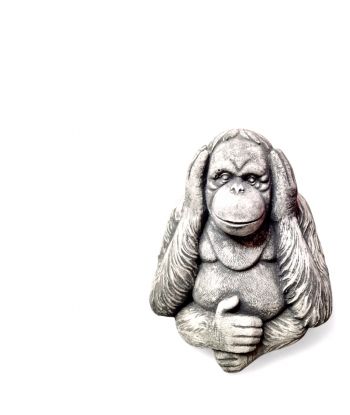 FIGURA BETONOWA - MAŁPA...