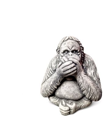 FIGURA BETONOWA - MAŁPA...