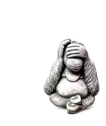 FIGURA BETONOWA - MAŁPA...